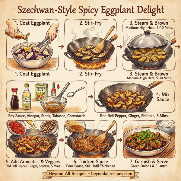 Szechwan-Style Spicy Eggplant Delight instructions
