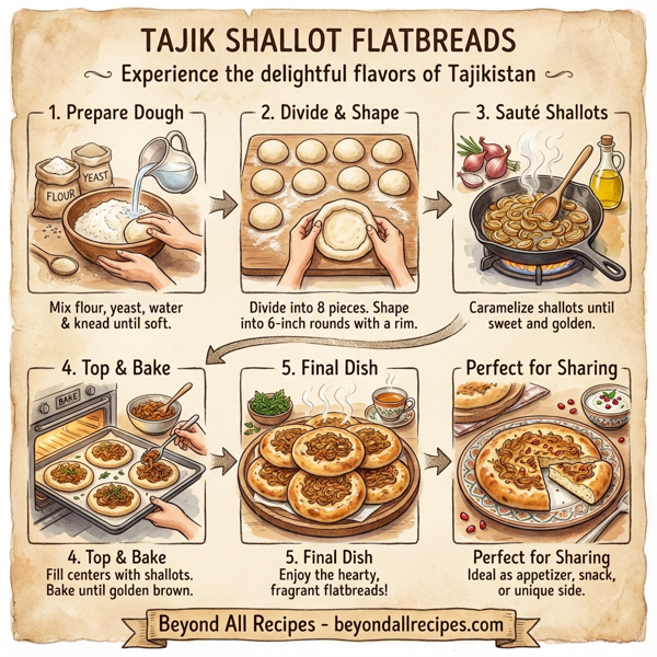 Tajik Shallot Flatbreads instructions
