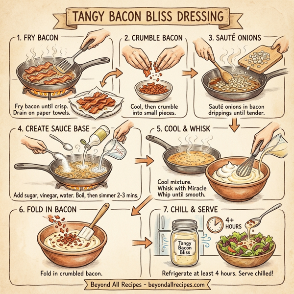 Tangy Bacon Bliss Dressing instructions