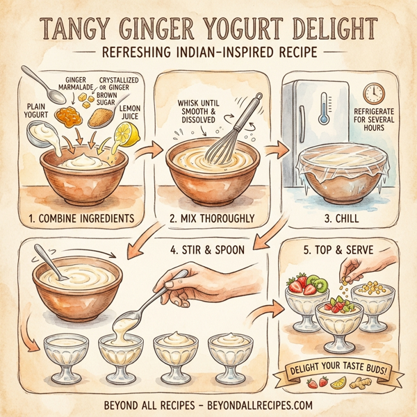 Tangy Ginger Yogurt Delight instructions