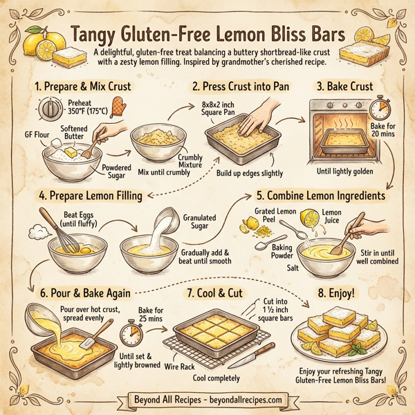 Tangy Gluten-Free Lemon Bliss Bars instructions