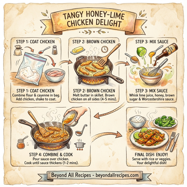 Tangy Honey-Lime Chicken Delight instructions