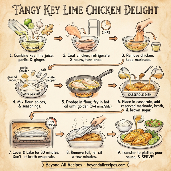Tangy Key Lime Chicken Delight instructions