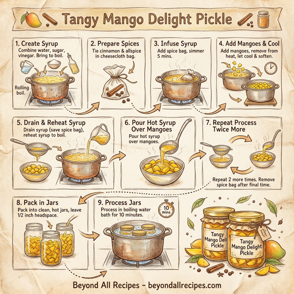 Tangy Mango Delight Pickle instructions