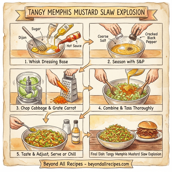 Tangy Memphis Mustard Slaw Explosion instructions
