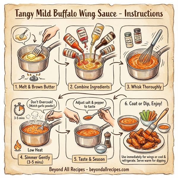 Tangy Mild Buffalo Wing Sauce instructions