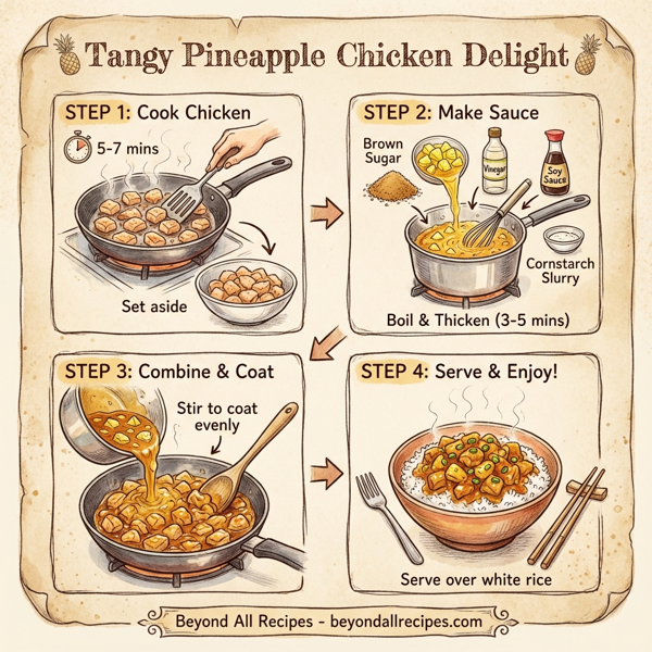 Tangy Pineapple Chicken Delight instructions