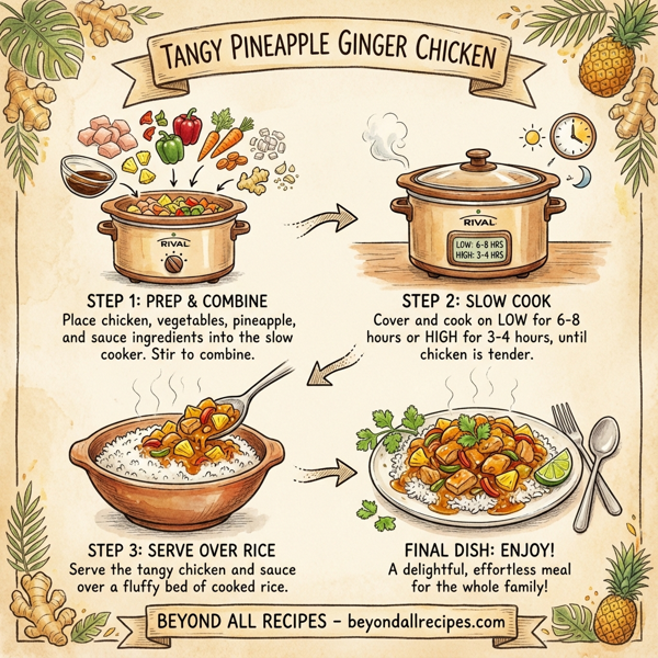 Tangy Pineapple Ginger Chicken instructions