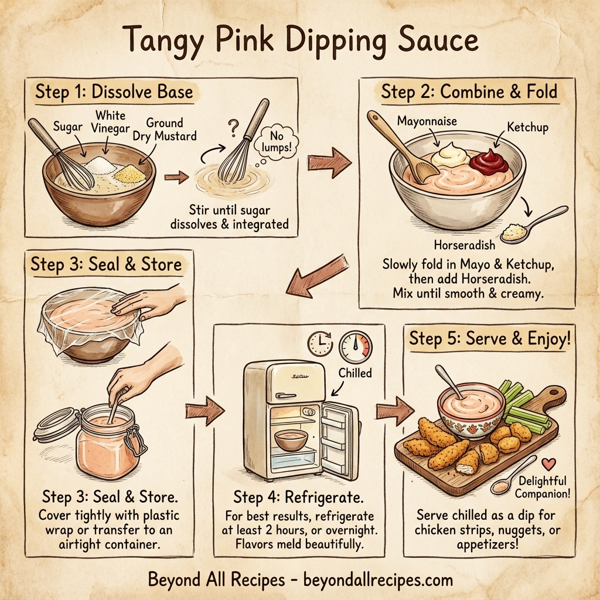 Tangy Pink Dipping Sauce instructions