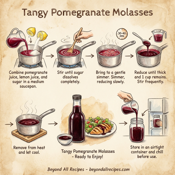 Tangy Pomegranate Molasses instructions