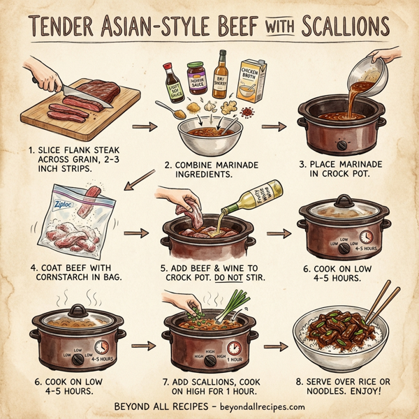 Tender Asian-Style Beef with Scallions instructions