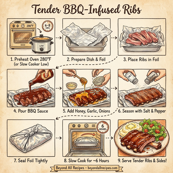 Tender BBQ-Infused Ribs instructions