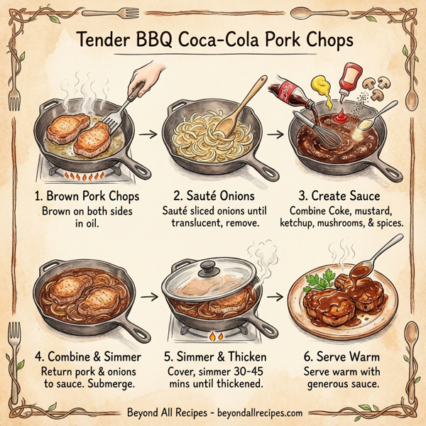 Tender BBQ Coca-Cola Pork Chops instructions