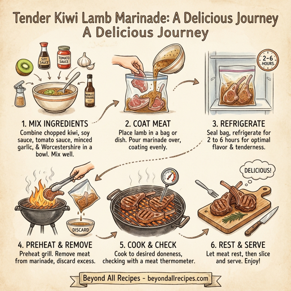 Tender Kiwi Lamb Marinade instructions