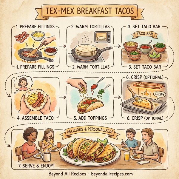 Tex-Mex Breakfast Tacos instructions