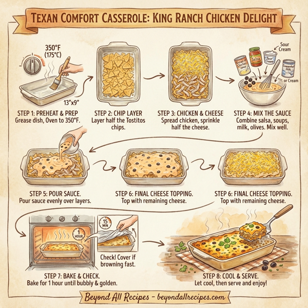 Texan Comfort Casserole: King Ranch Chicken Delight instructions
