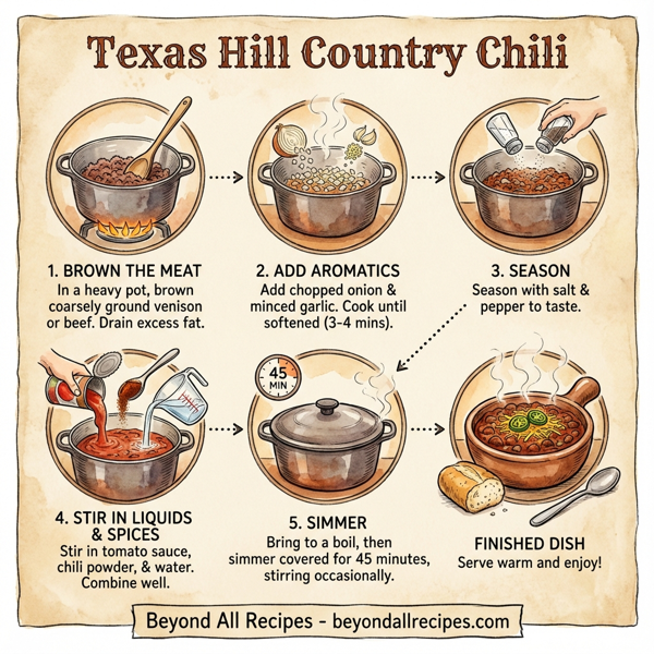 Texas Hill Country Chili instructions