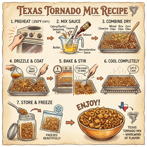 Texas Tornado Mix instructions