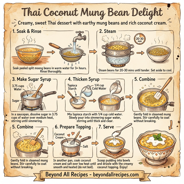 Thai Coconut Mung Bean Delight instructions