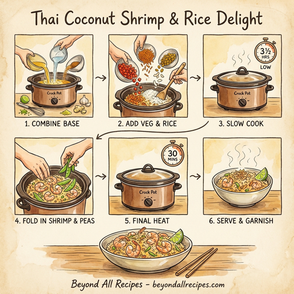 Thai Coconut Shrimp & Rice Delight instructions