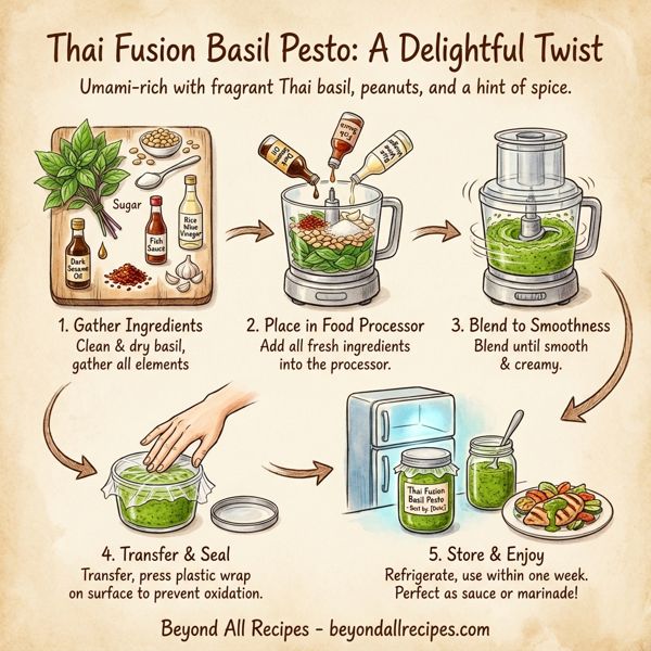 Thai Fusion Basil Pesto instructions