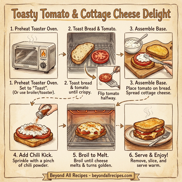 Toasty Tomato & Cottage Cheese Delight instructions