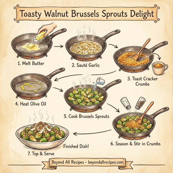 Toasty Walnut Brussels Sprouts Delight instructions