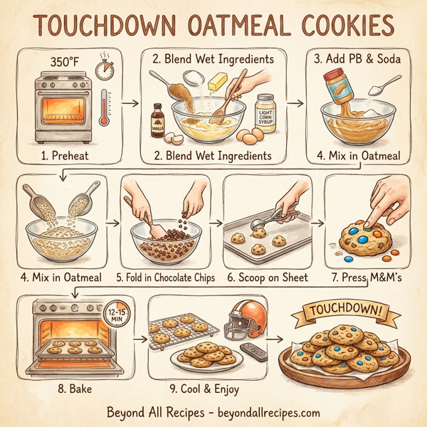 Touchdown Oatmeal Cookies instructions