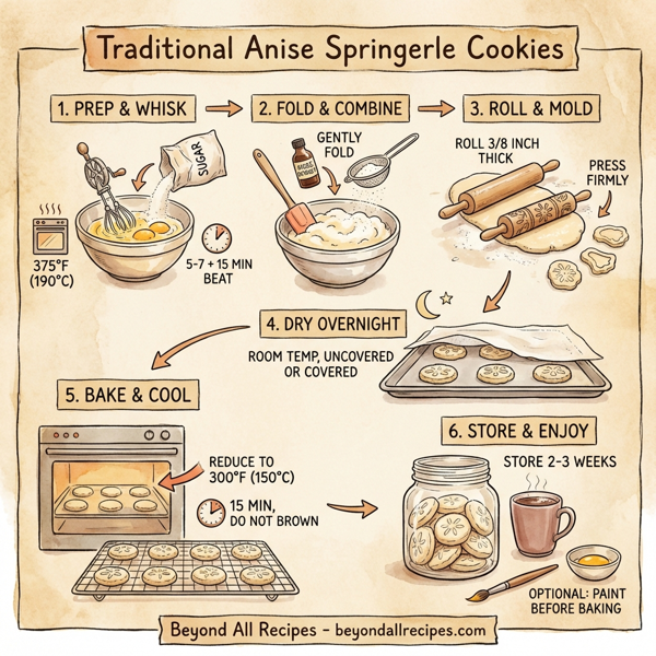 Traditional Anise Springerle Cookies instructions