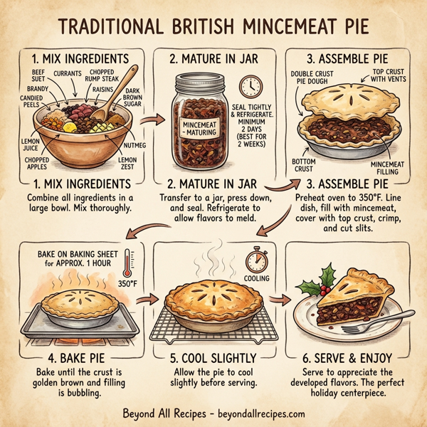 Traditional British Mincemeat Pie instructions