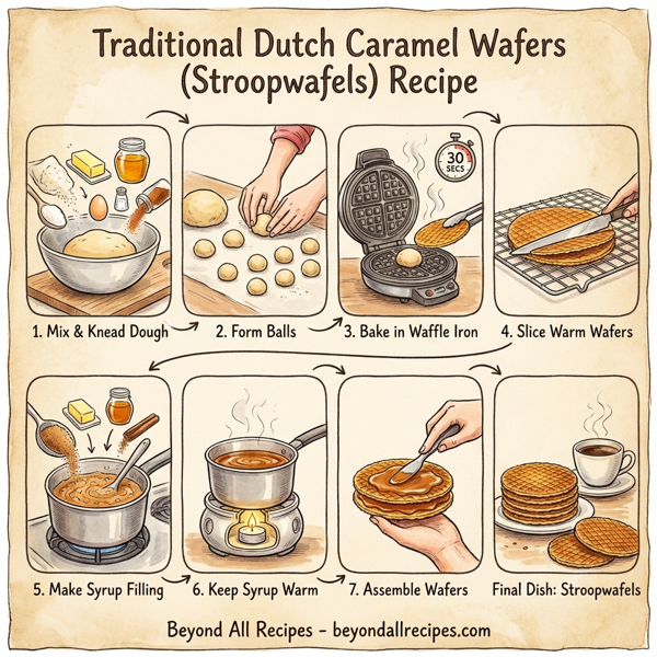 Traditional Dutch Caramel Wafers instructions