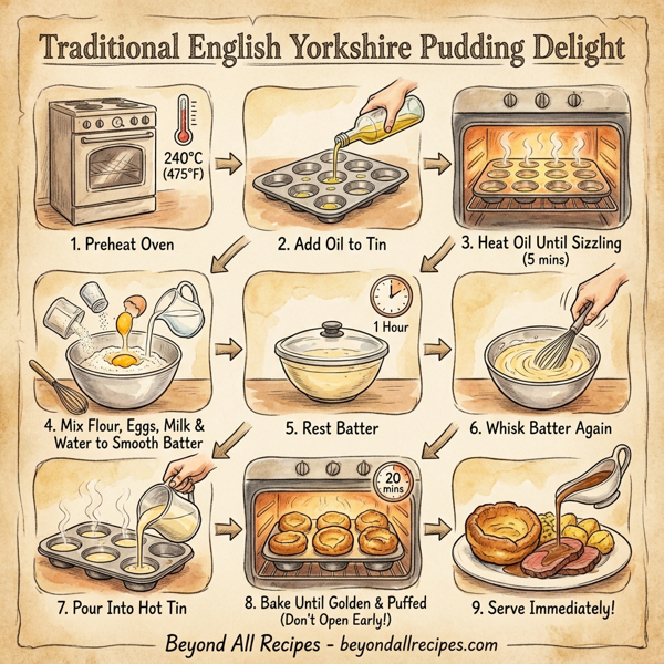 Traditional English Yorkshire Pudding Delight instructions