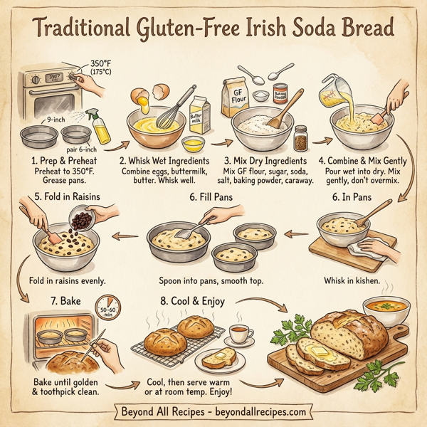 Traditional Gluten-Free Irish Soda Bread instructions