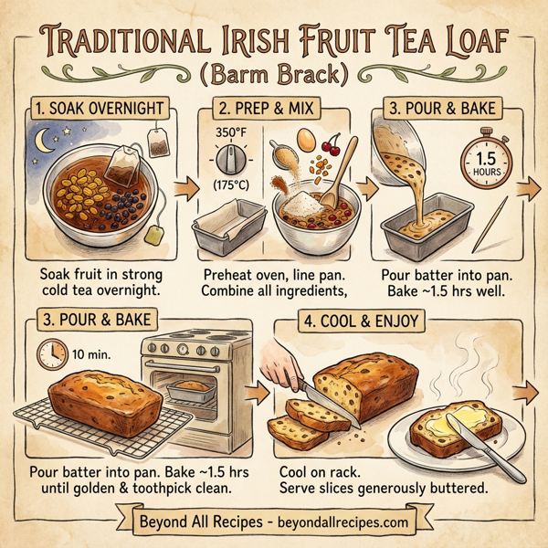 Traditional Irish Fruit Tea Loaf instructions
