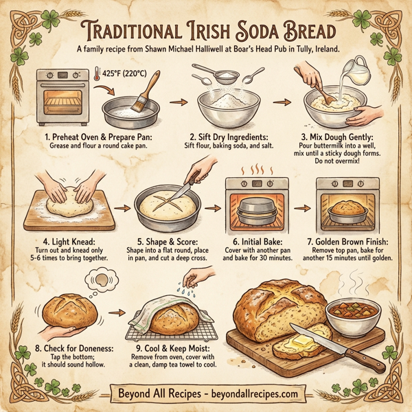 Traditional Irish Soda Bread instructions