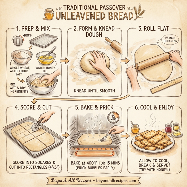 Traditional Passover Unleavened Bread instructions