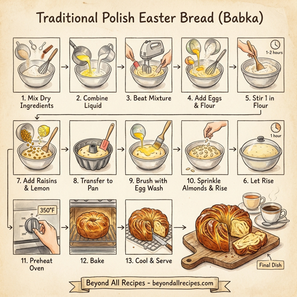 Traditional Polish Easter Bread (Babka) instructions