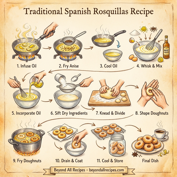 Traditional Spanish Rosquillas instructions