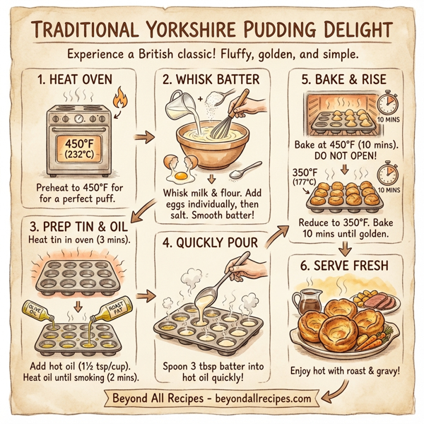 Traditional Yorkshire Pudding Delight instructions