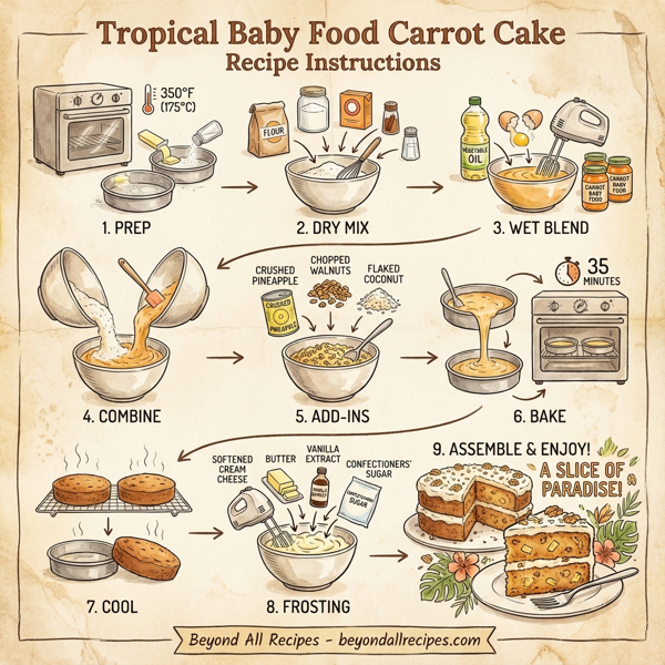 Tropical Baby Food Carrot Cake instructions