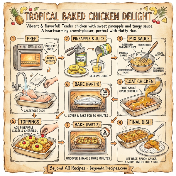 Tropical Baked Chicken Delight instructions