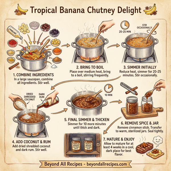 Tropical Banana Chutney Delight instructions