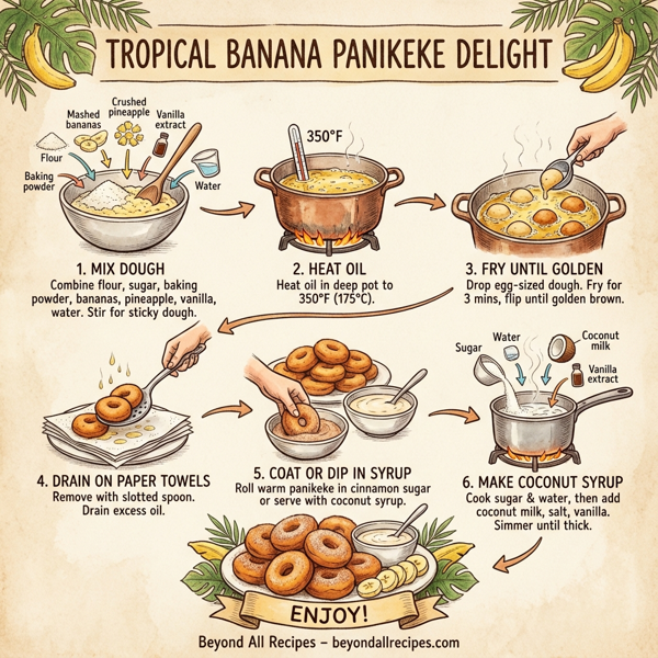 Tropical Banana Panikeke Delight instructions