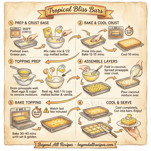 Tropical Bliss Bars instructions