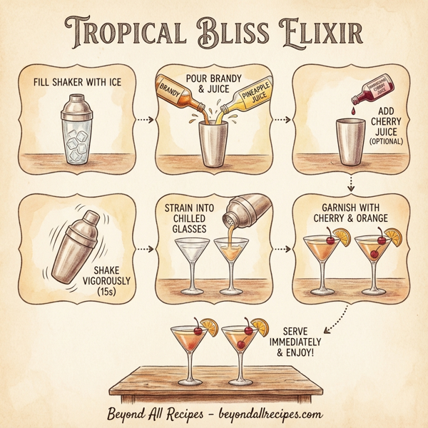 Tropical Bliss Elixir instructions