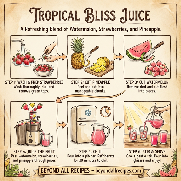 Tropical Bliss Juice instructions