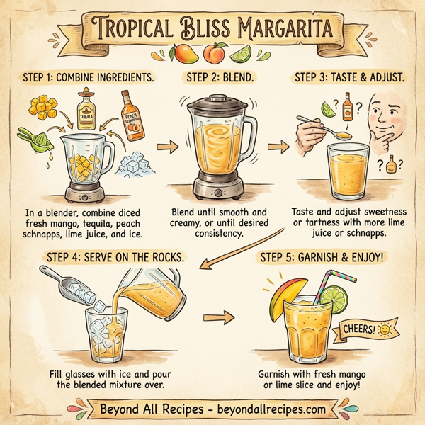 Tropical Bliss Margarita instructions