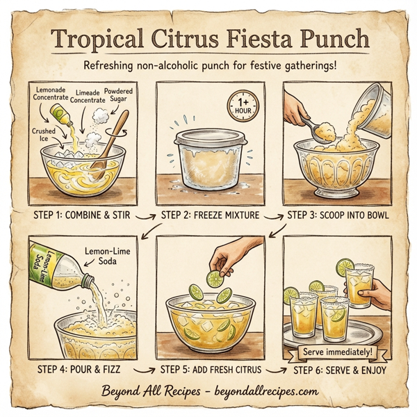 Tropical Citrus Fiesta Punch instructions