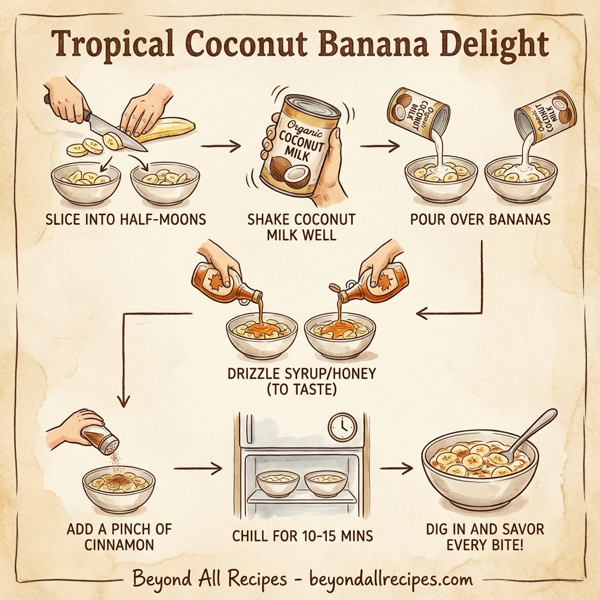 Tropical Coconut Banana Delight instructions