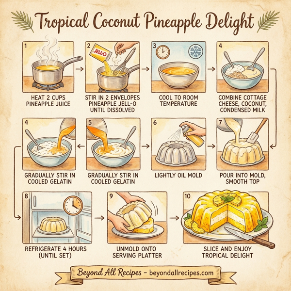 Tropical Coconut Pineapple Delight instructions